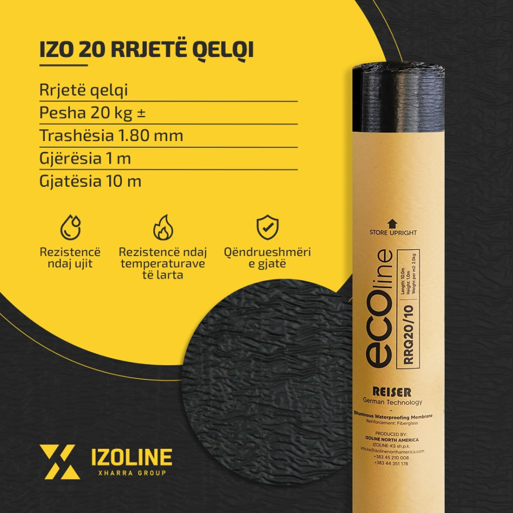 IZO 20 RRJETË QELQI IZO 20 RRJETË QELQI